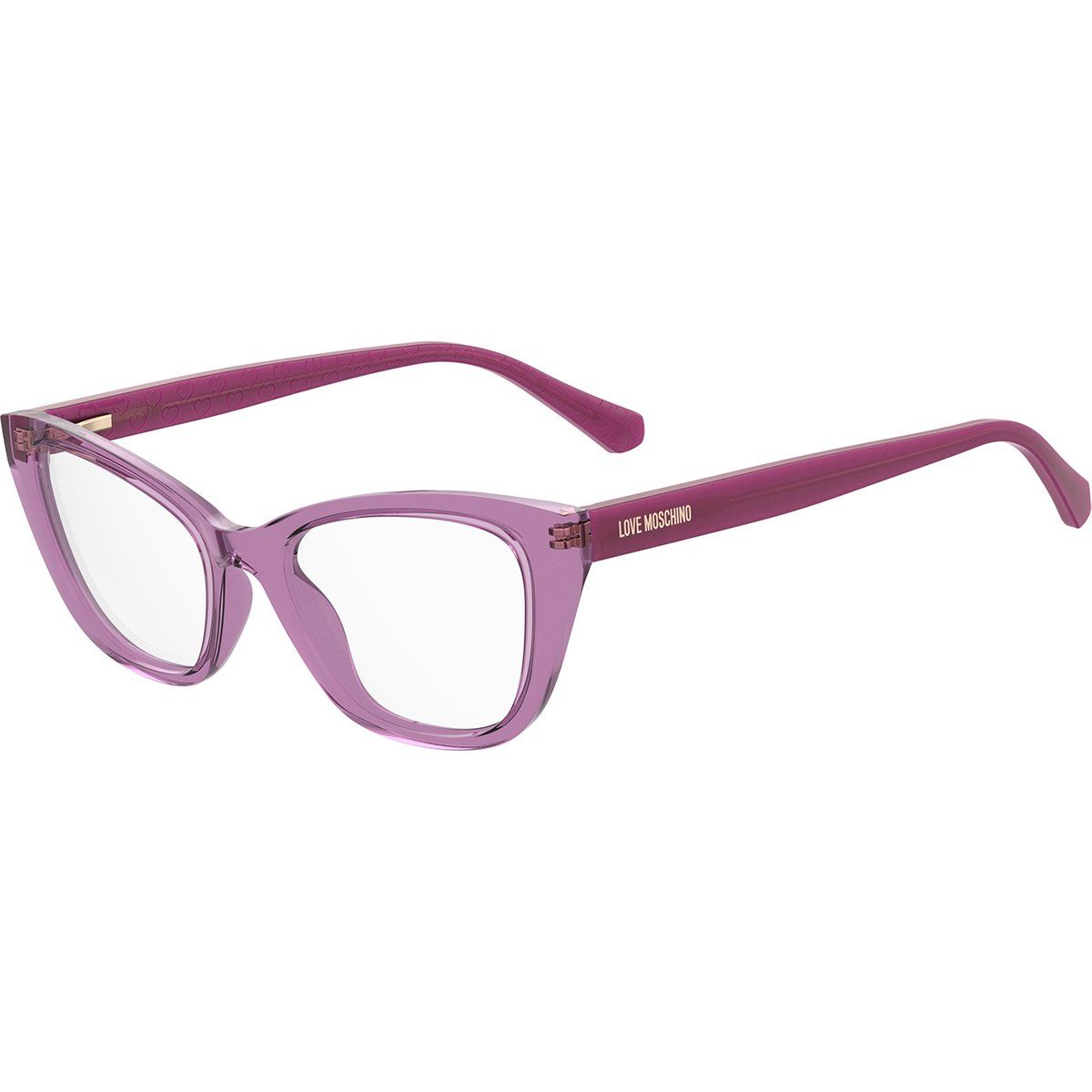 Transparente Cat-Eye Brillenfassung