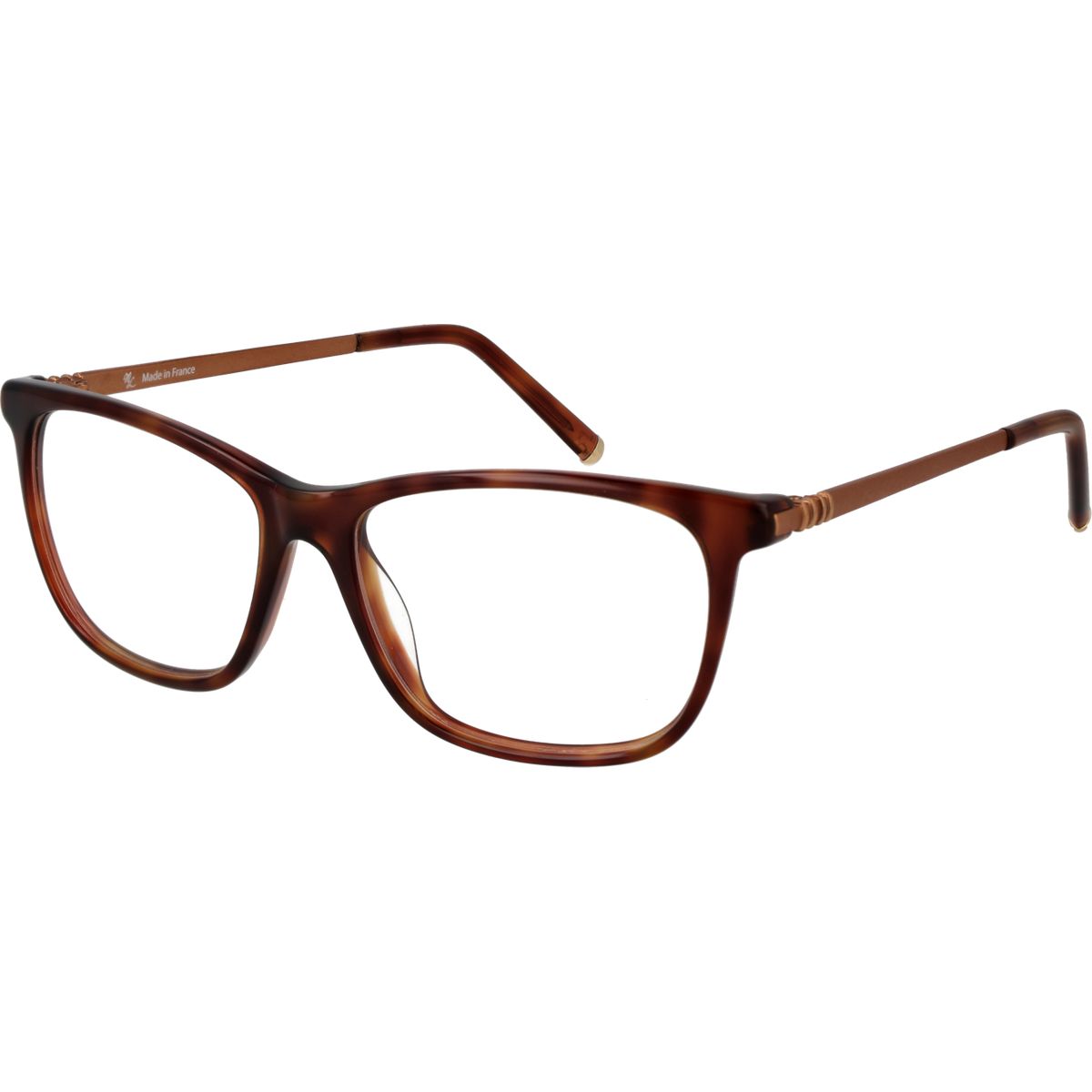 Elegante Quadratische Fassung in Schildpatt-Optik