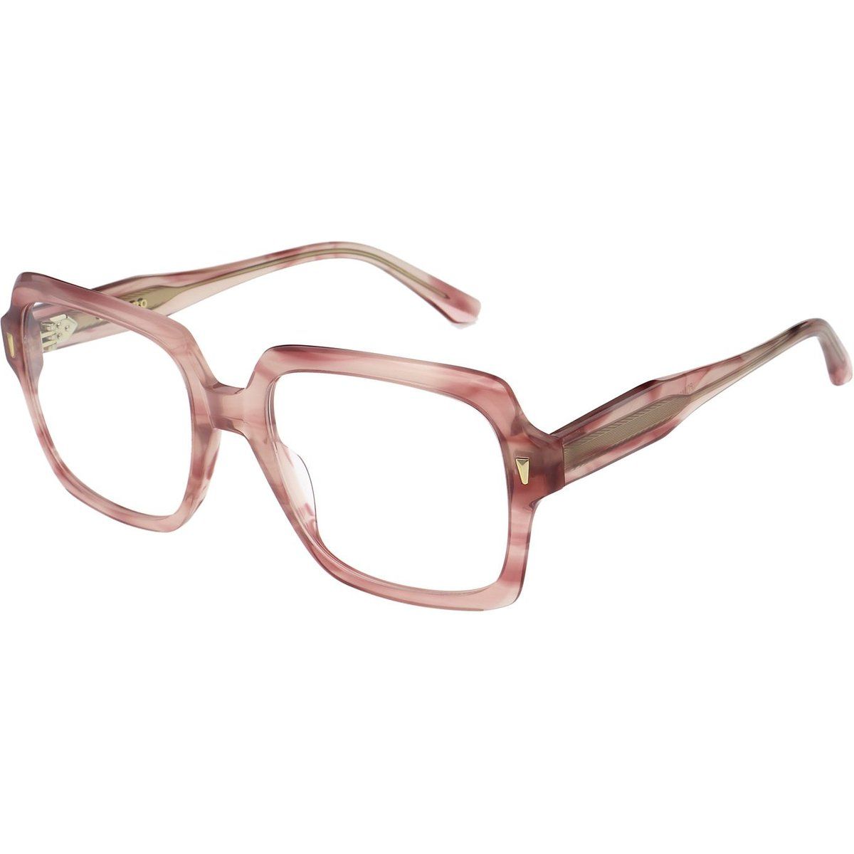 Oversized Quadratische Acetat Brillenfassung