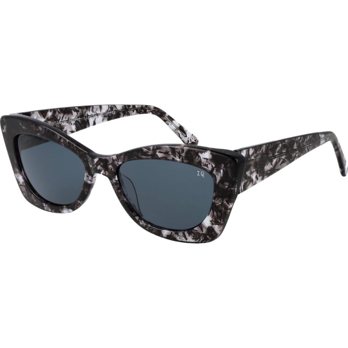 Marmorierte Cat-Eye-Sonnenbrille