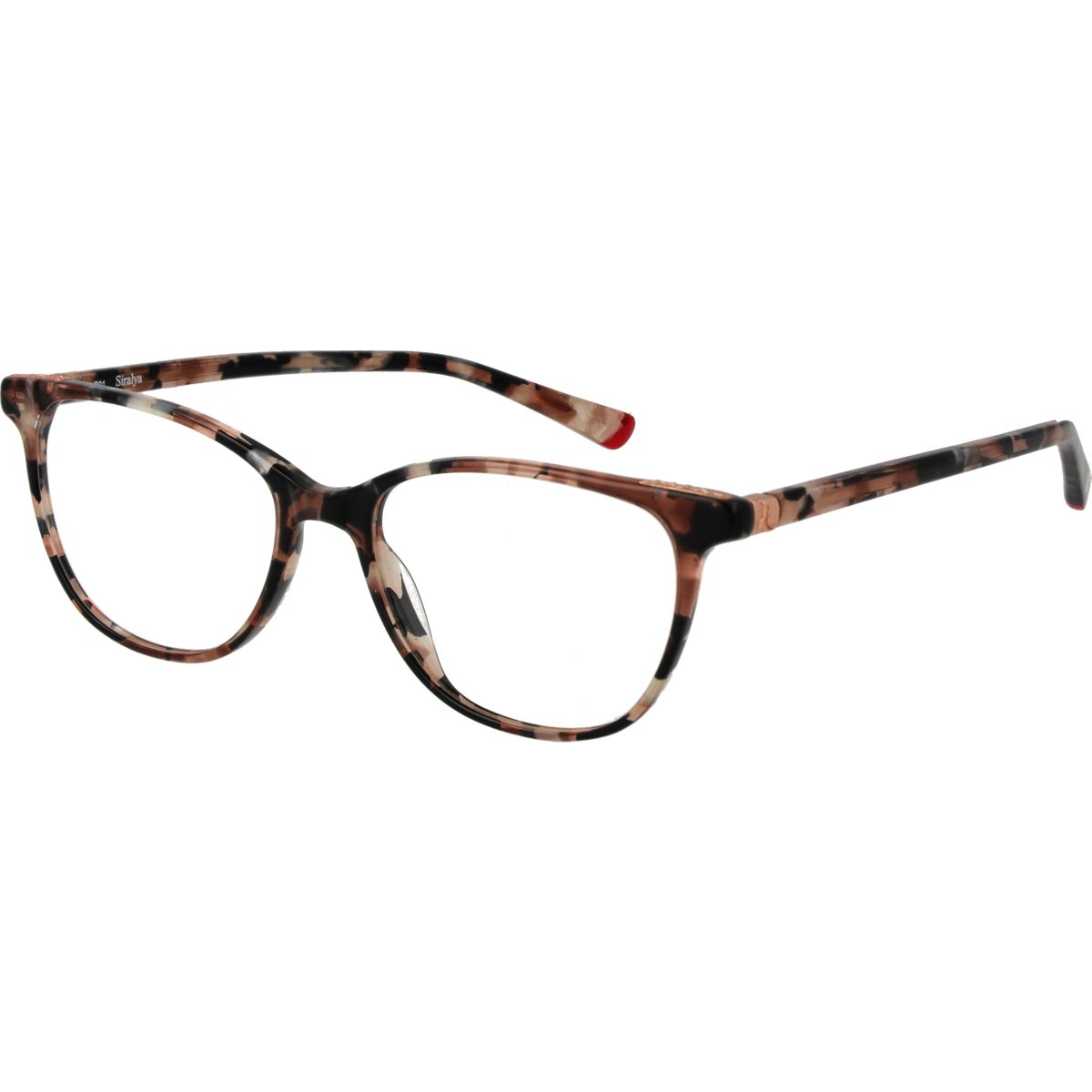 Elegante Cat-Eye-Brille mit Schildpattmuster