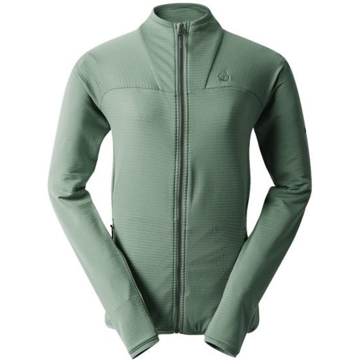 Gestreifter Midlayer mit durchgehendem Reißverschluss