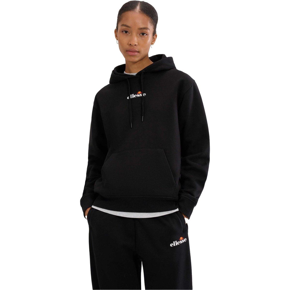 Klassischer Kapuzenpullover mit Logo