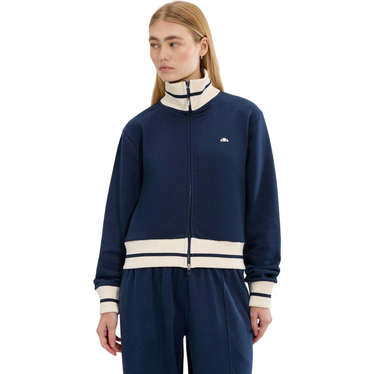 Retro-Trainingsjacke mit Reißverschluss