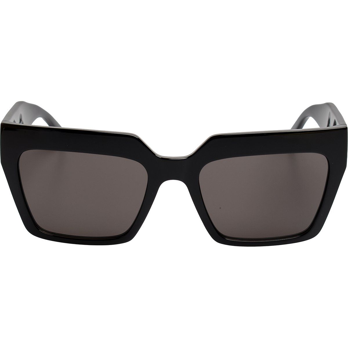 Breite geometrische eckige Sonnenbrille