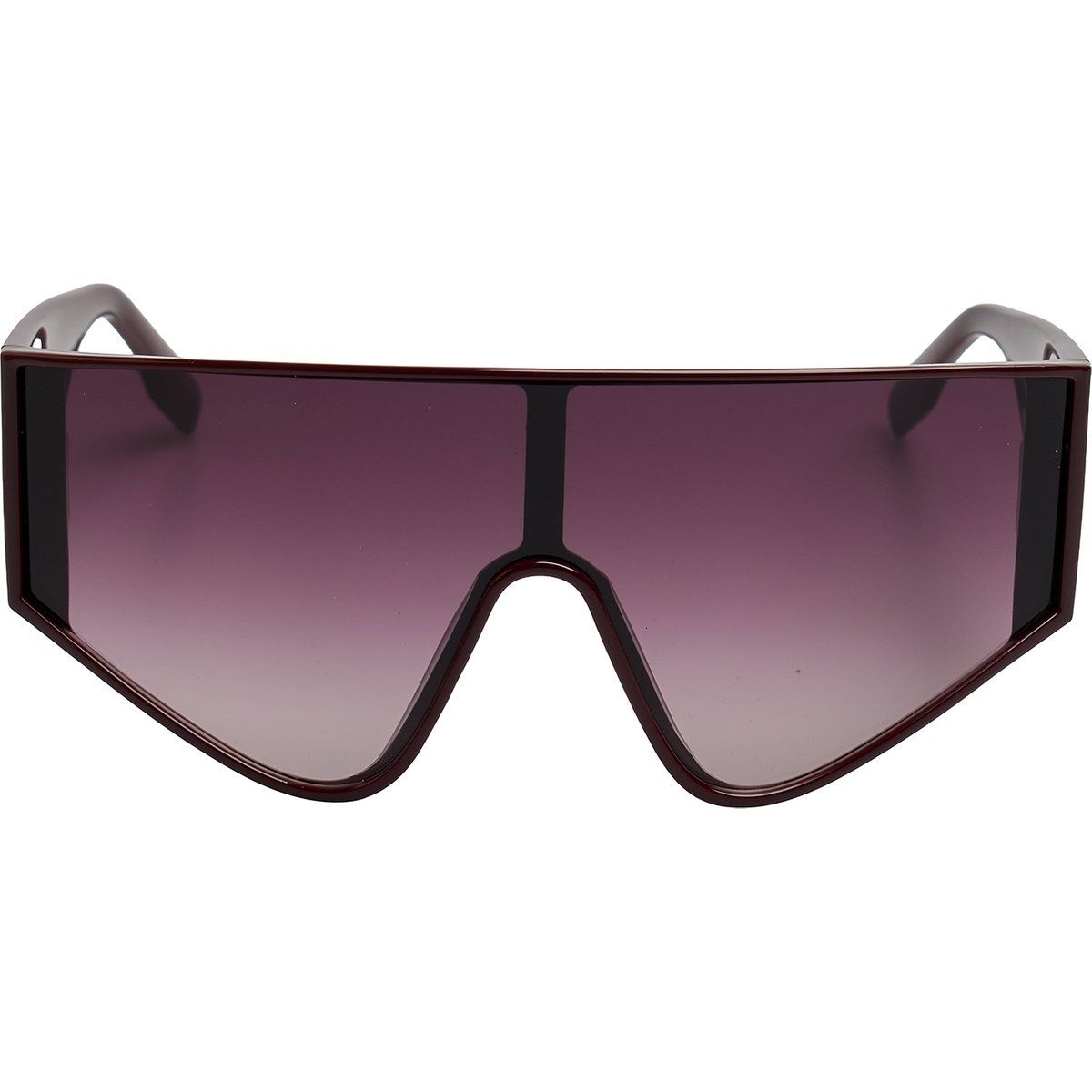 Futuristische Geometrische Shield-Sonnenbrille