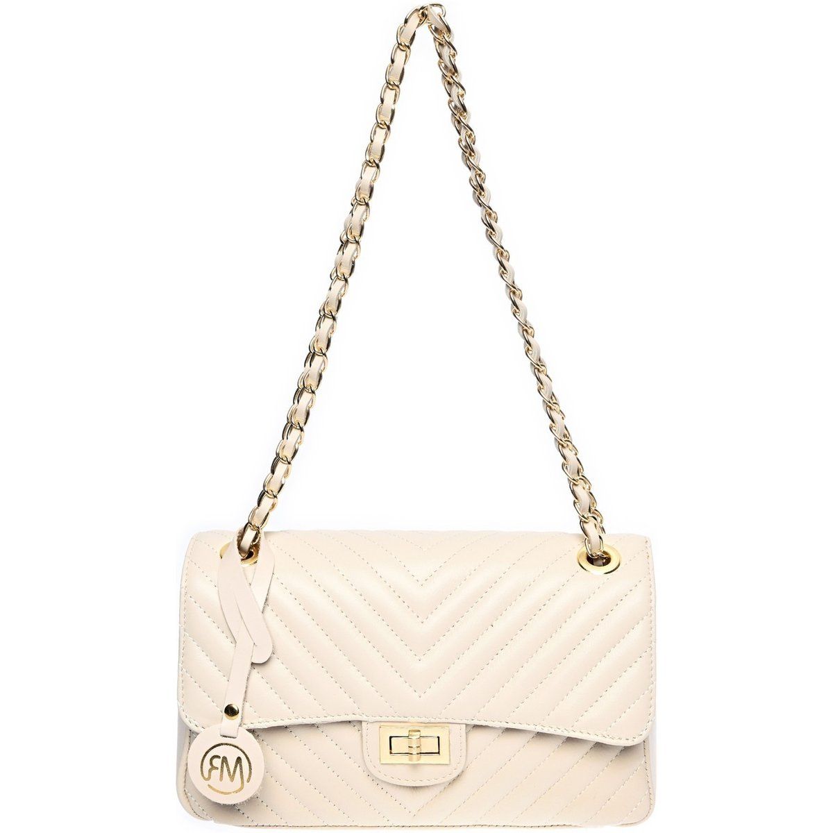 Elegante gesteppte Schultertasche