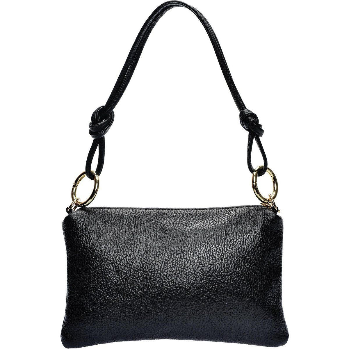 Genarbtes Leder mit Knotendetails