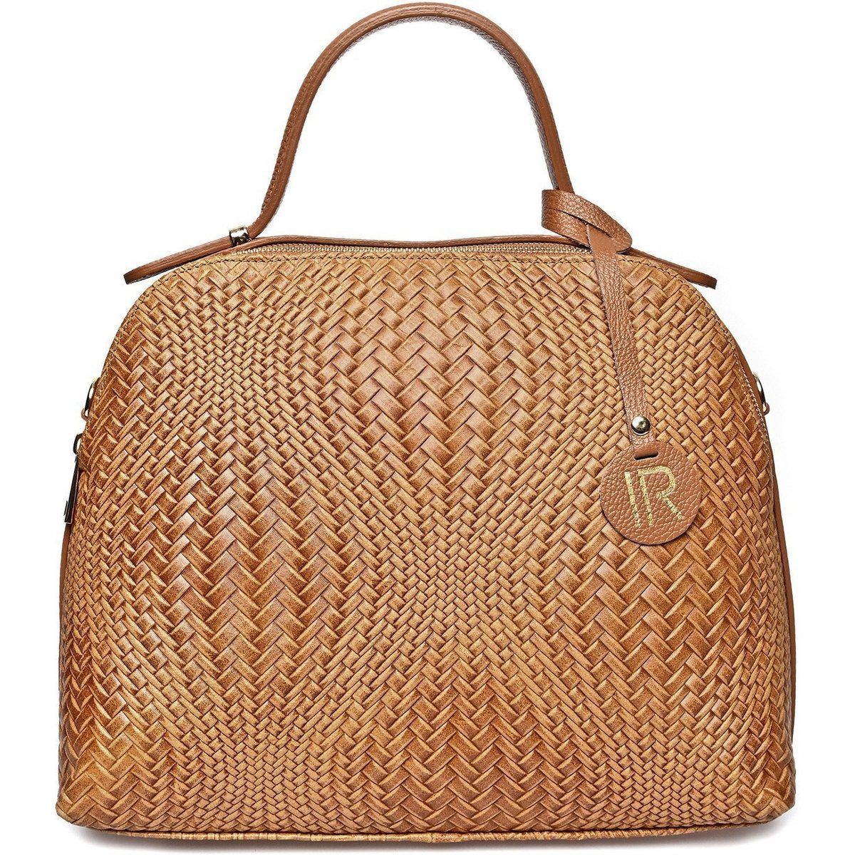Geflochtene Top-Handle-Tasche