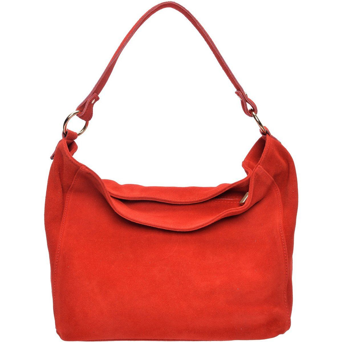 Lässige Hobo-Tasche aus Wildleder