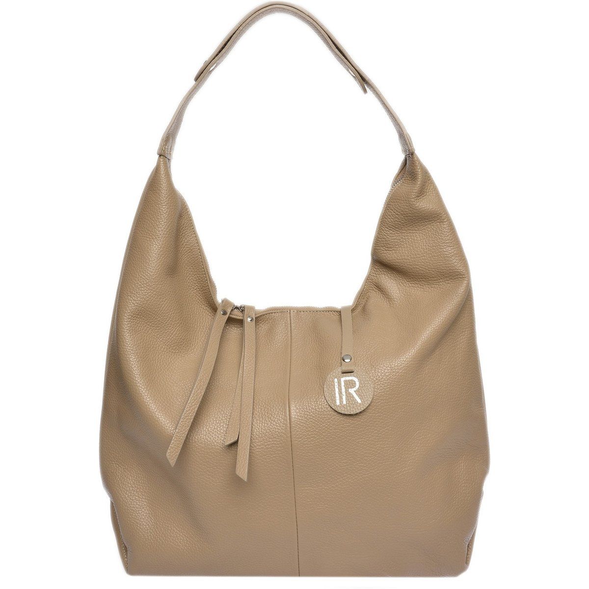 Lässige Hobo-Tasche aus Leder