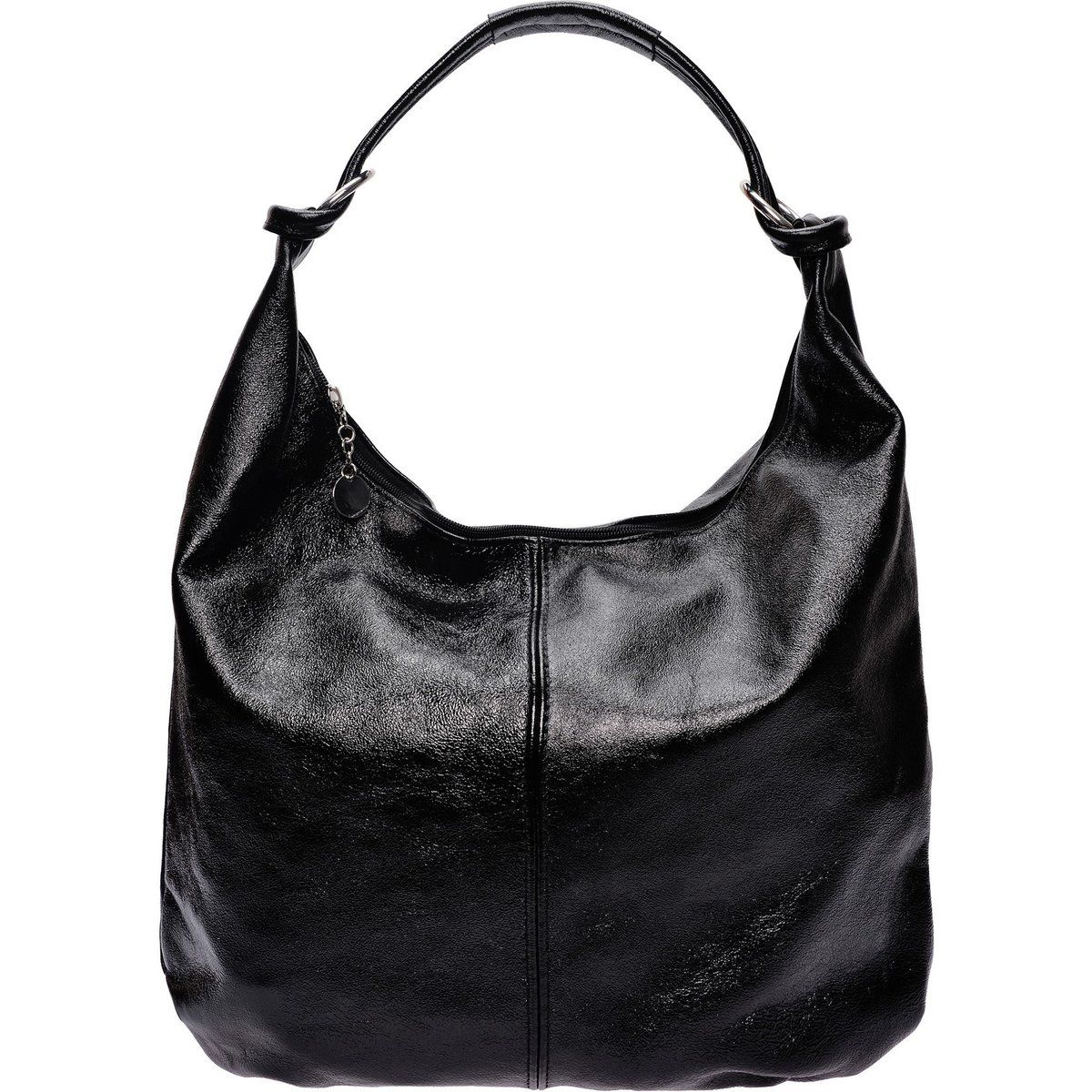 Elegante geschmeidige Leder-Schultertasche