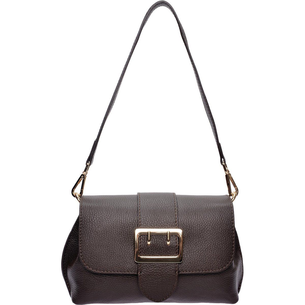 Elegante Tasche aus genarbtem Leder