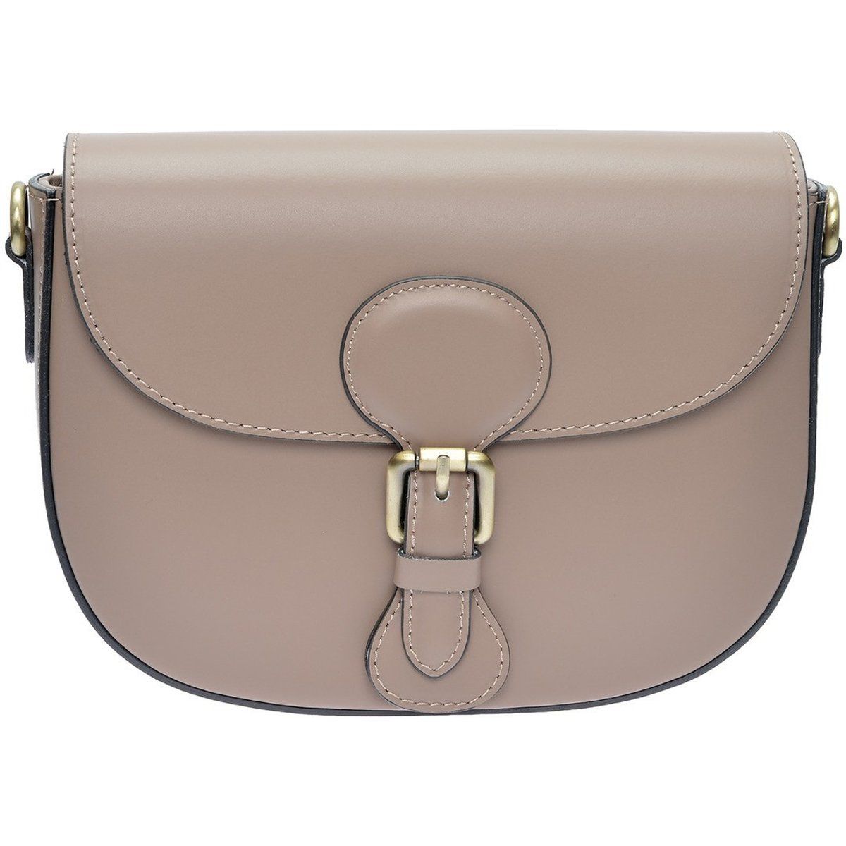 Elegante Satteltasche aus Leder