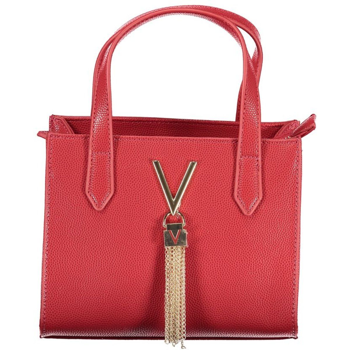 Elegante strukturierte Handtasche mit Quaste