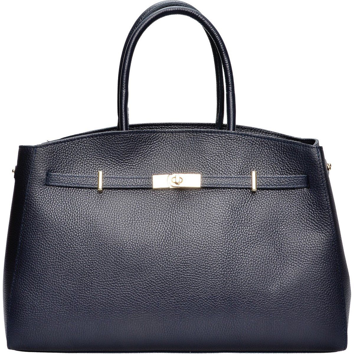 Klassische Tote-Handtasche aus Leder