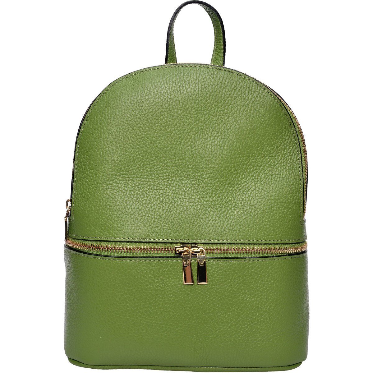 Rucksack aus genarbtem Leder