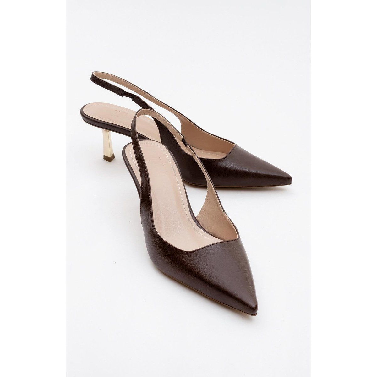Elegante Slingback-Pumps mit spitzer Kappe