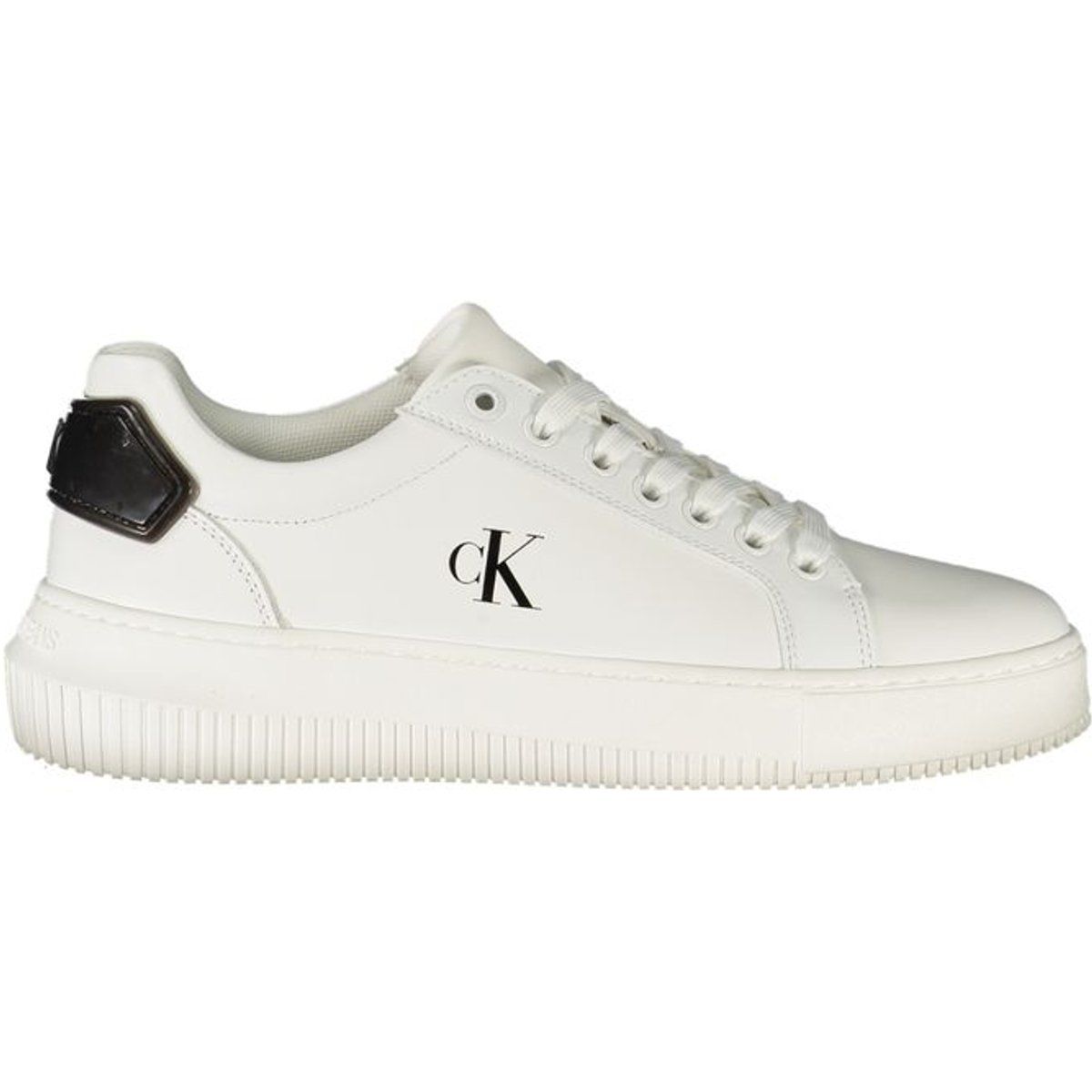 Minimalistische Low-Top Plateau-Sneaker