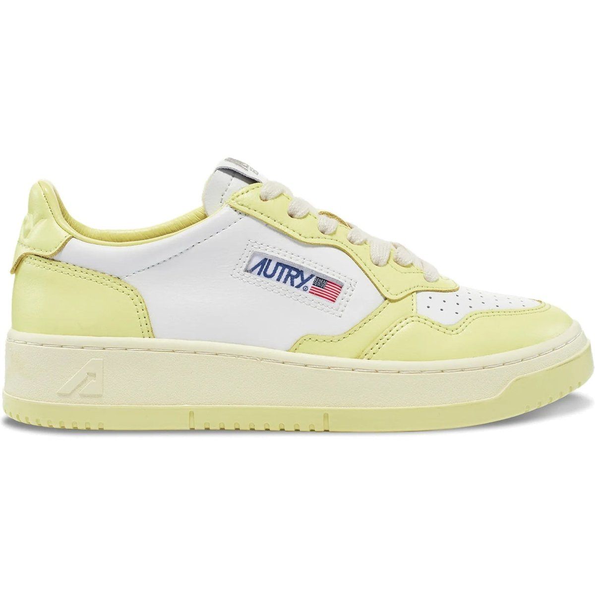 Medalist Zweifarbige Leder-Sneaker