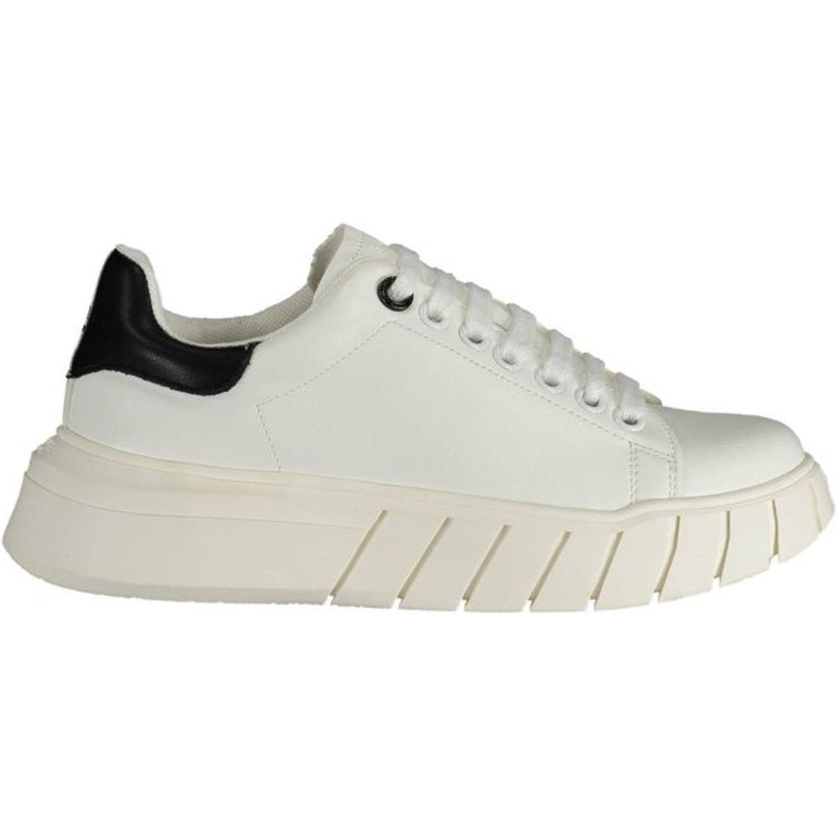 Chunky Plateausneaker mit Rillenprofil