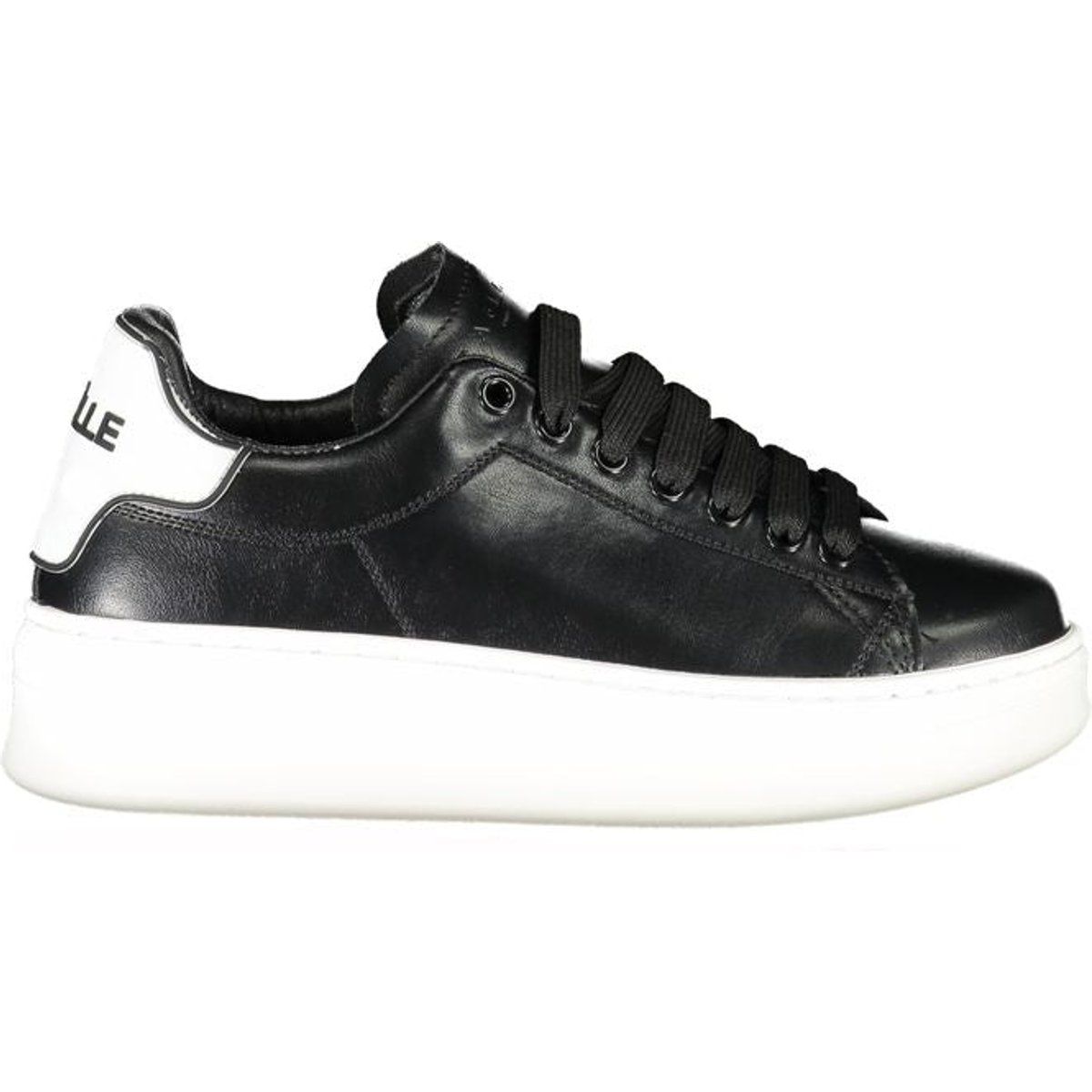 Plateau-Sneaker aus Kunstleder