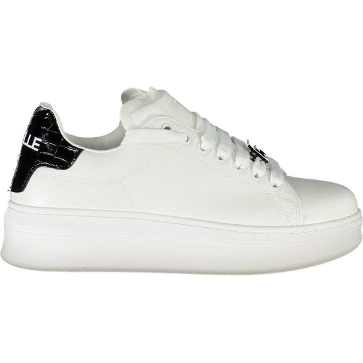 Plateau-Sneaker zum Schnüren