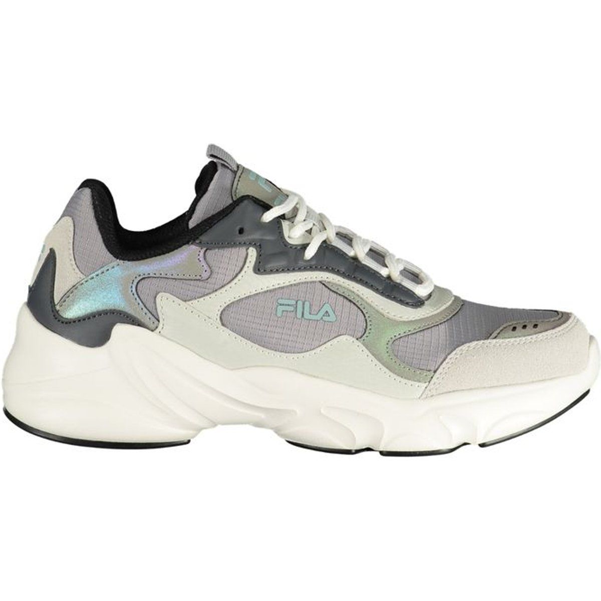 Chunky Sporty Sneaker mit irisierenden Akzenten
