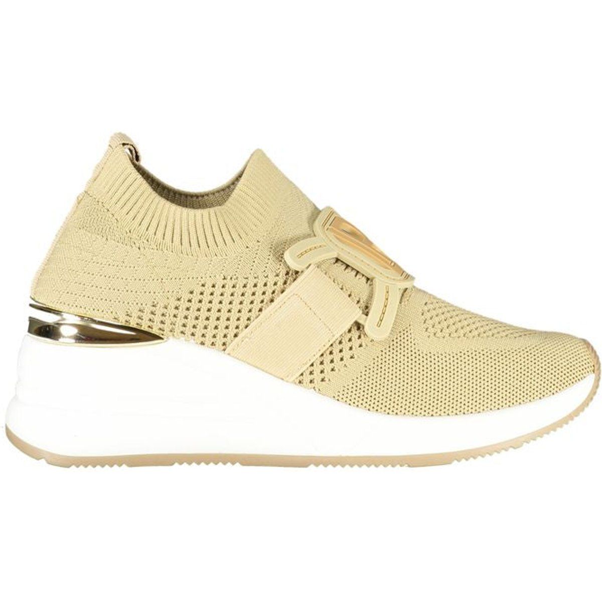 Sportlich-Schicke Plateau-Strick-Sneaker
