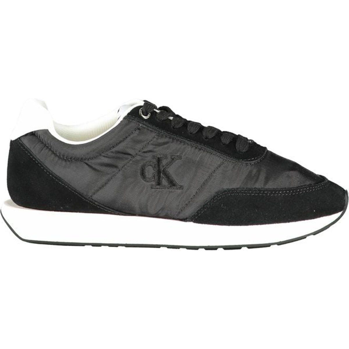 Elegante Nylon- und Wildleder-Sneaker