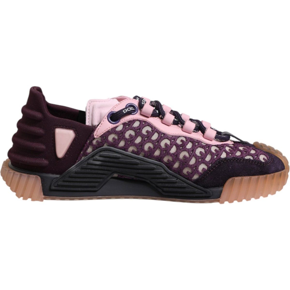 NS1 Logo-Mesh Low-Top Sneaker