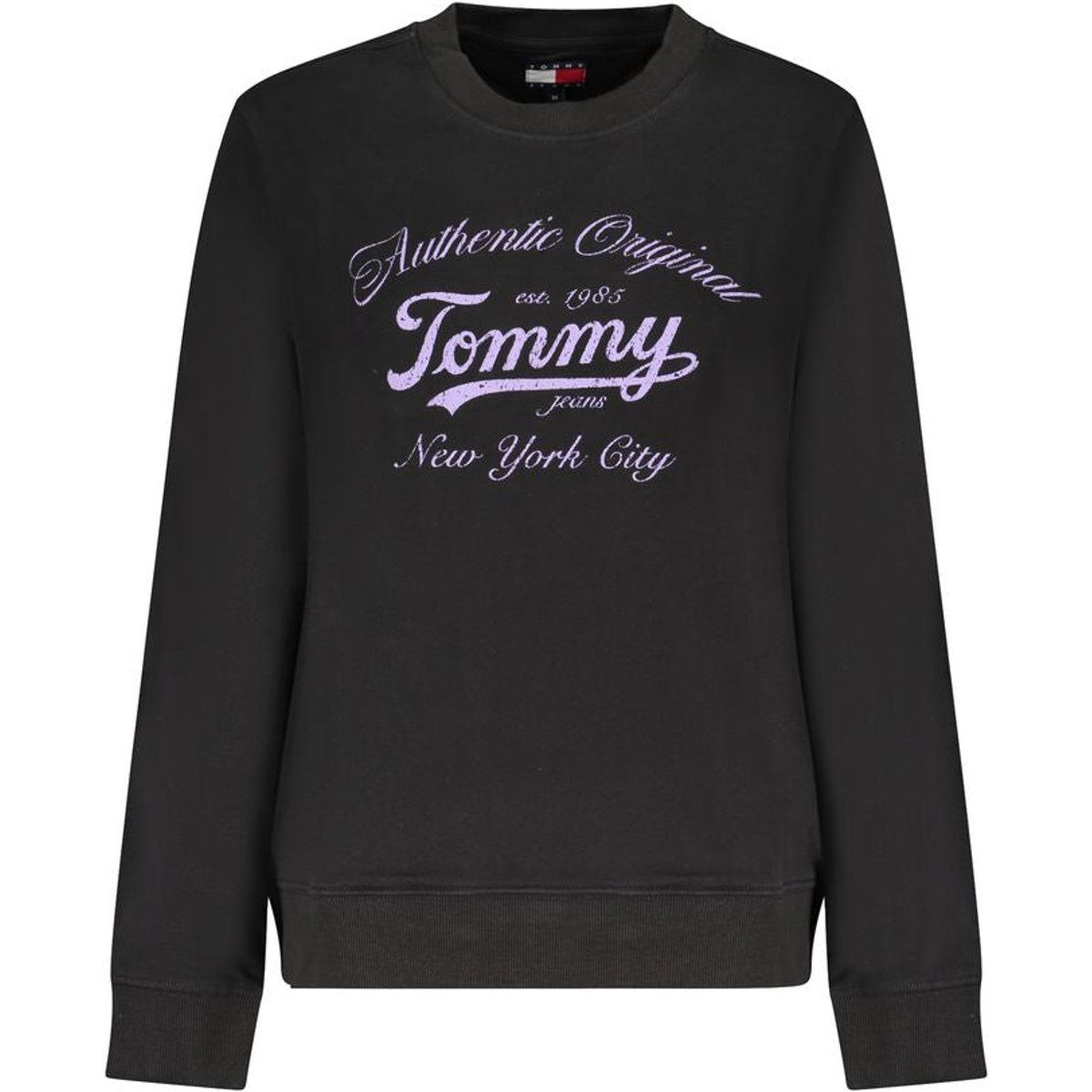 Grafik-Logo Baumwoll-Sweatshirt mit Rundhalsausschnitt