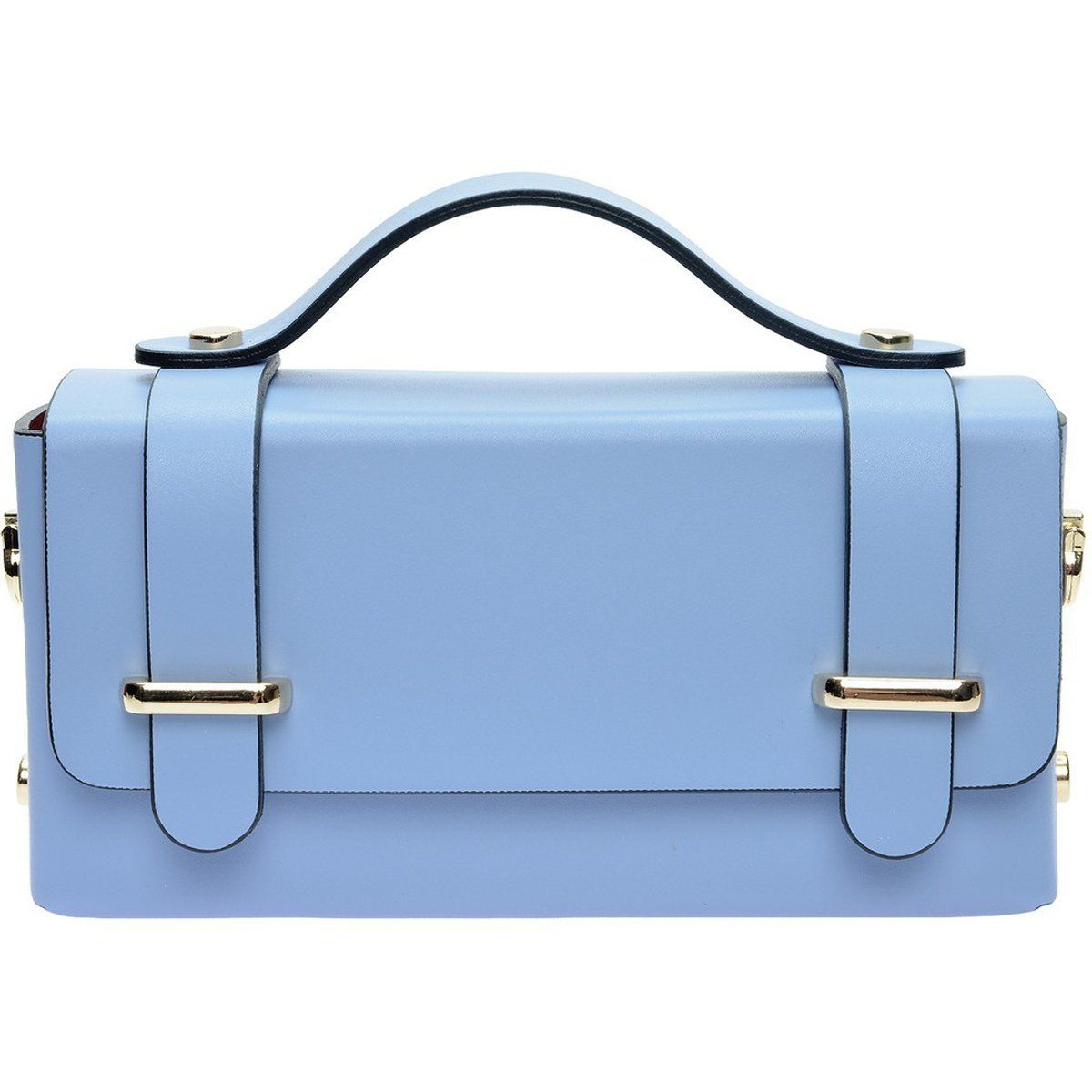 Minimalistische Mini-Tasche aus Glattleder