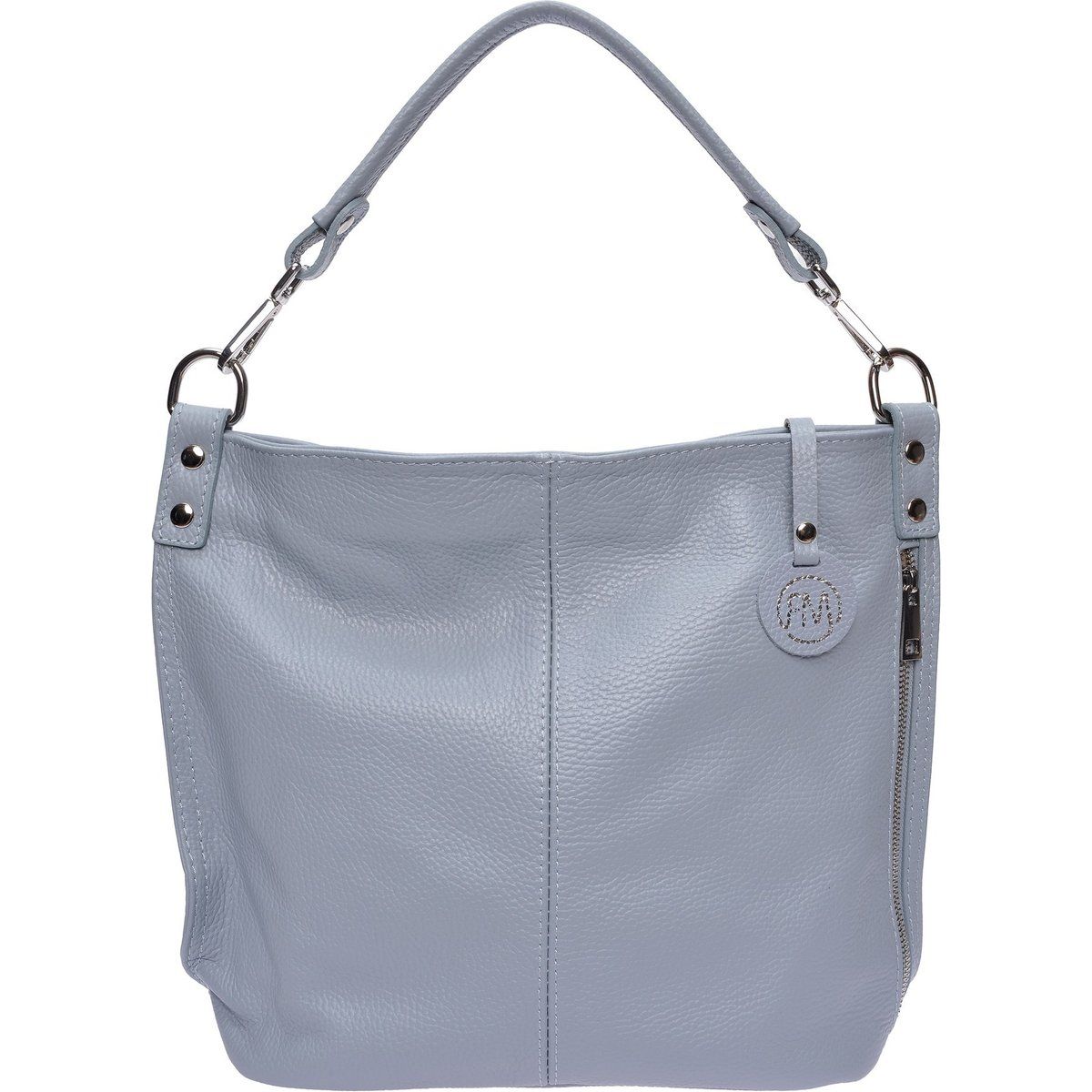 Elegante Hobotasche aus Kieselleder