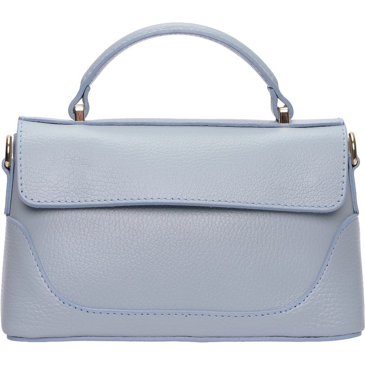 Elegante Handtasche aus Narbenleder