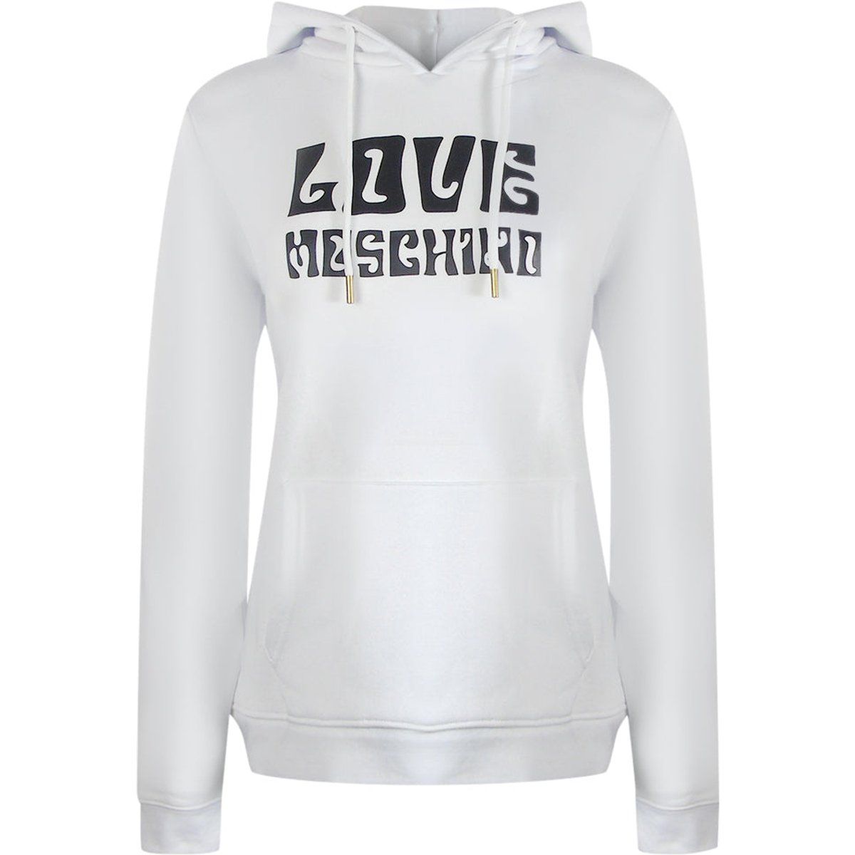 Relaxed Hoodie mit Groovy-Grafik