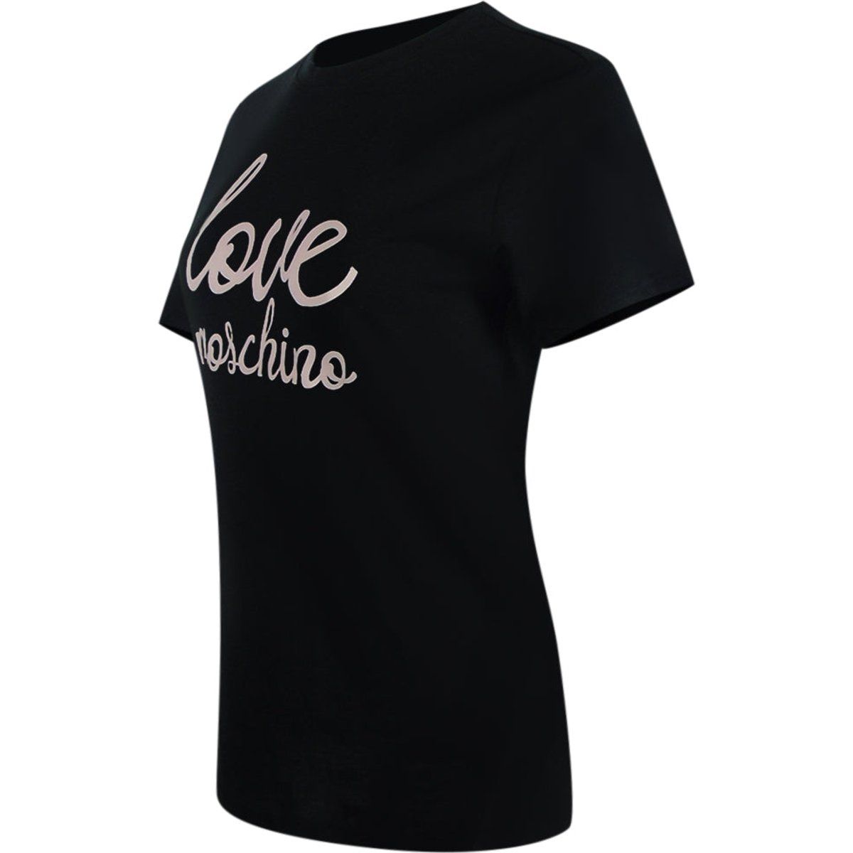 Baumwoll-T-Shirt mit Logo-Schriftzug