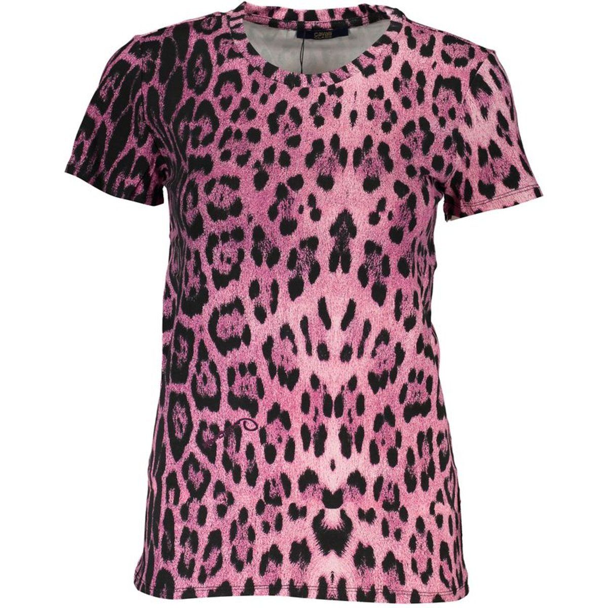 Jersey-Oberteil mit Leopardenmuster