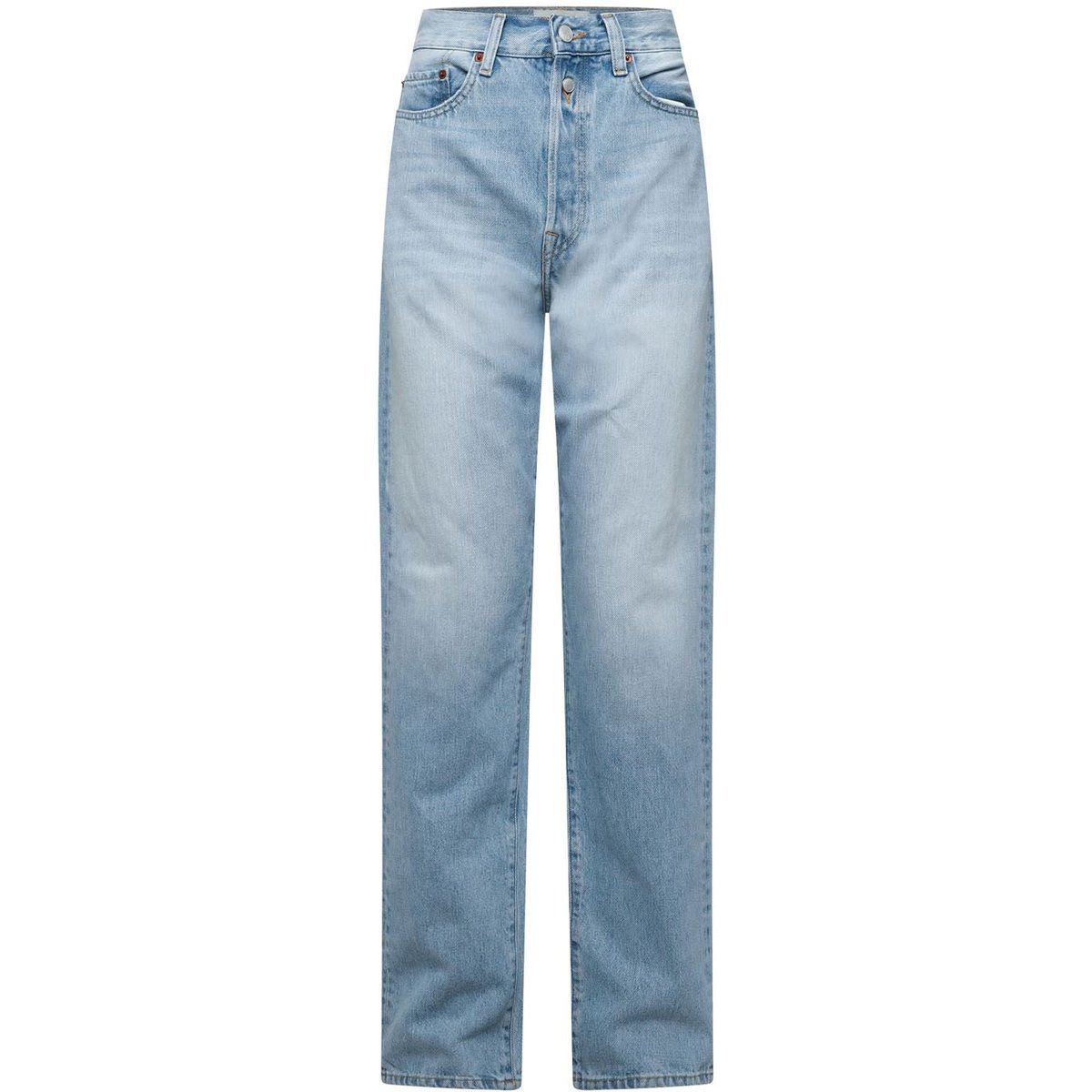 Straight-Fit Jeans mit Vintage-Waschung