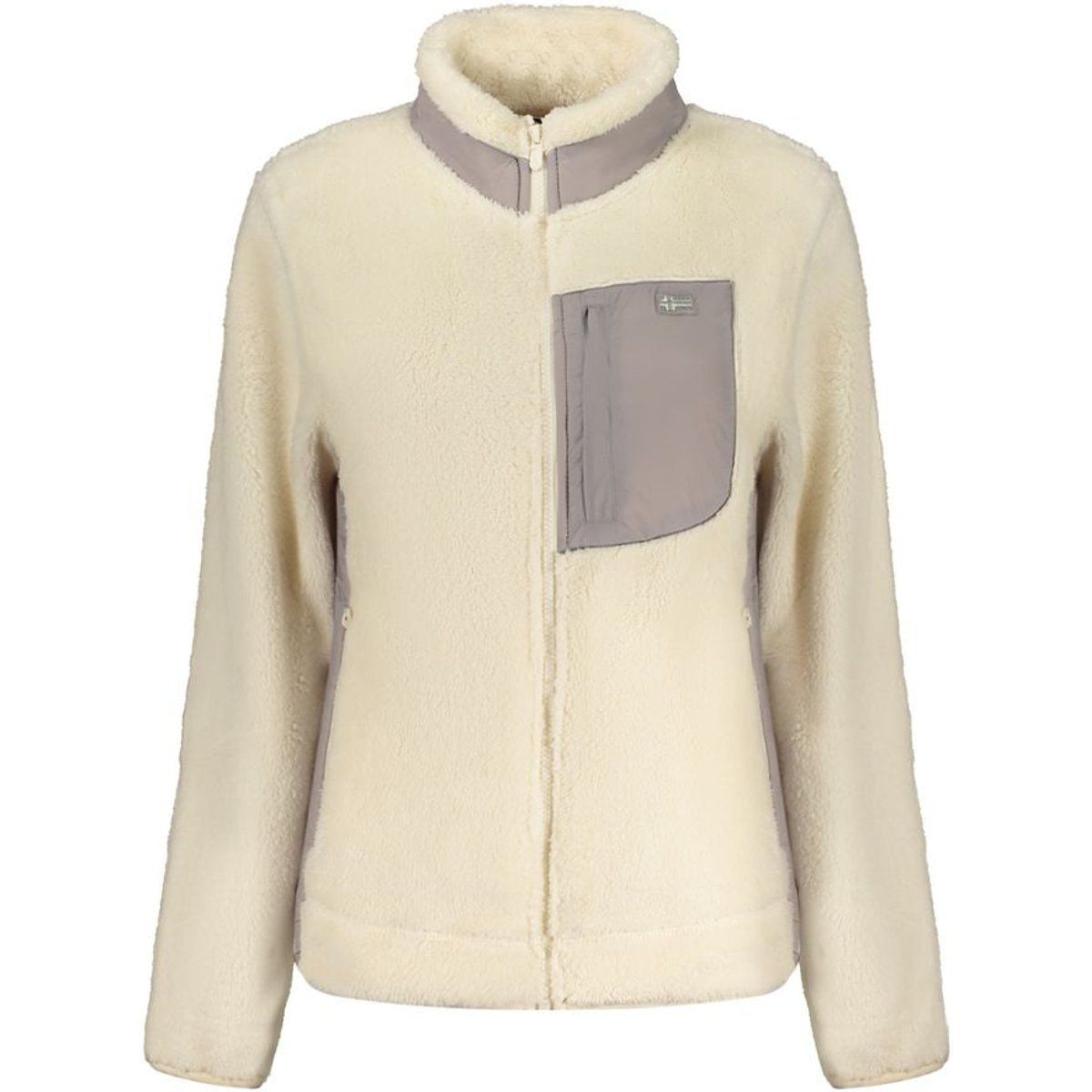 Gemütliche Teddy-Fleecejacke mit Reißverschluss