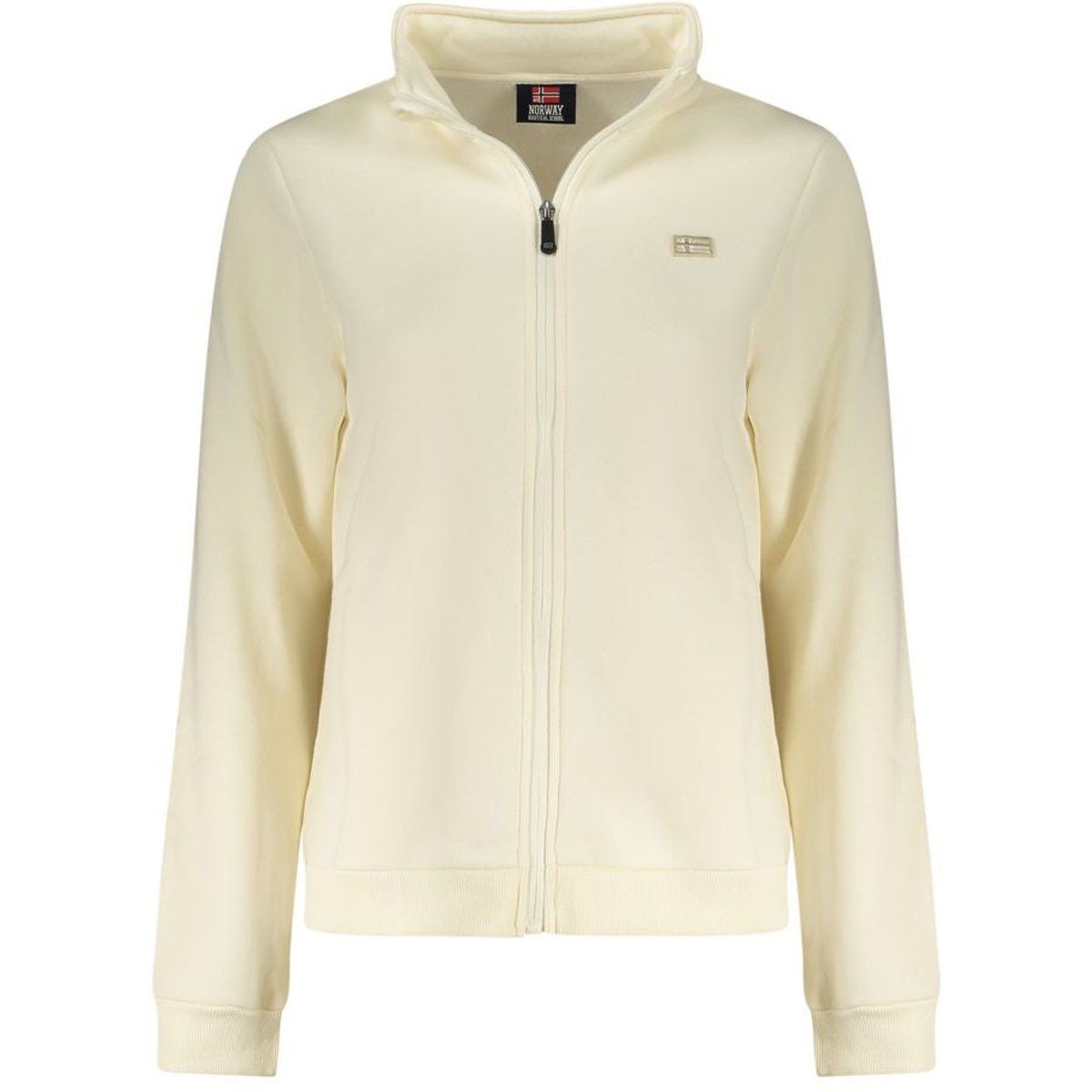 Klassischer Zip-Up mit Stehkragen
