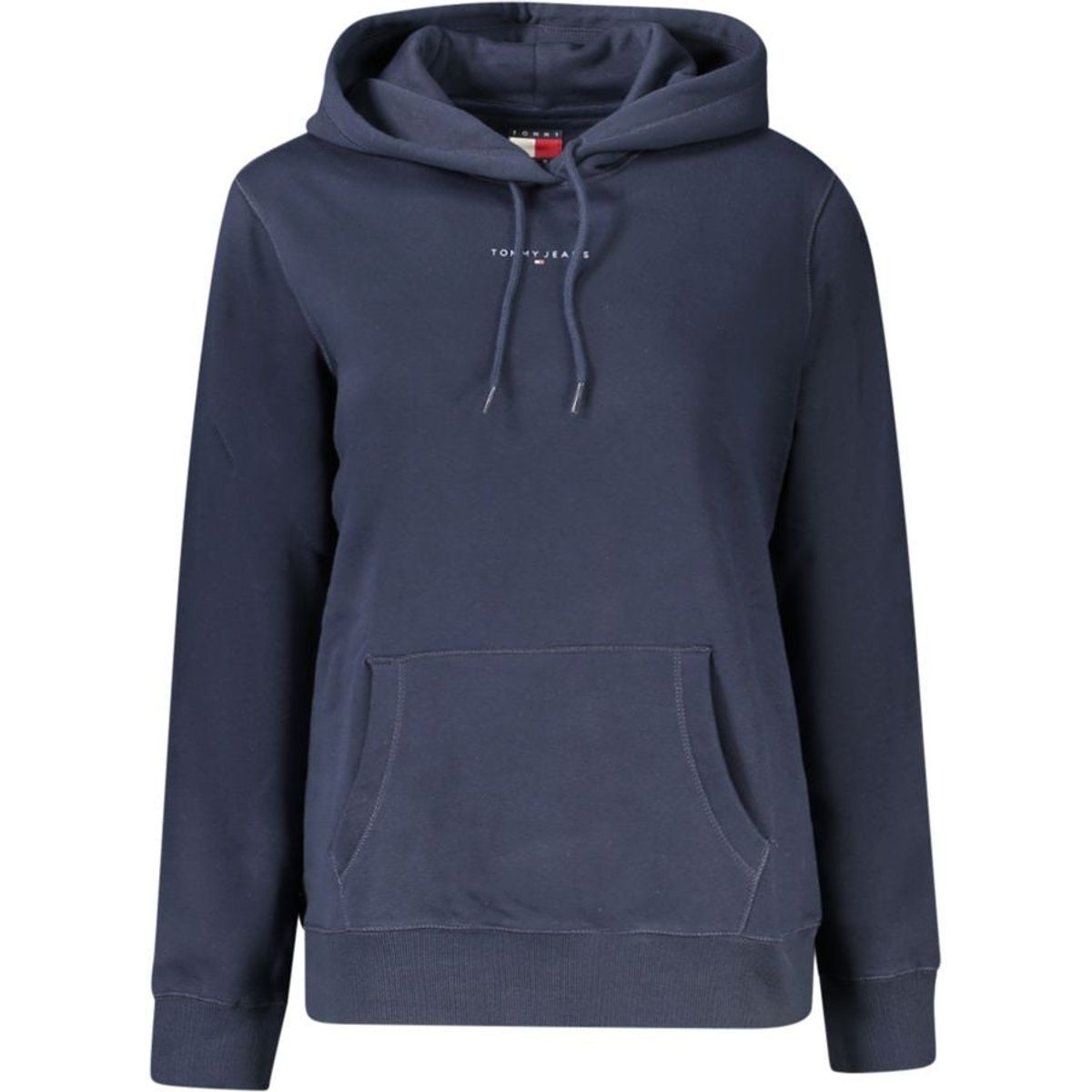 Klassischer Hoodie mit Logo-Stickerei