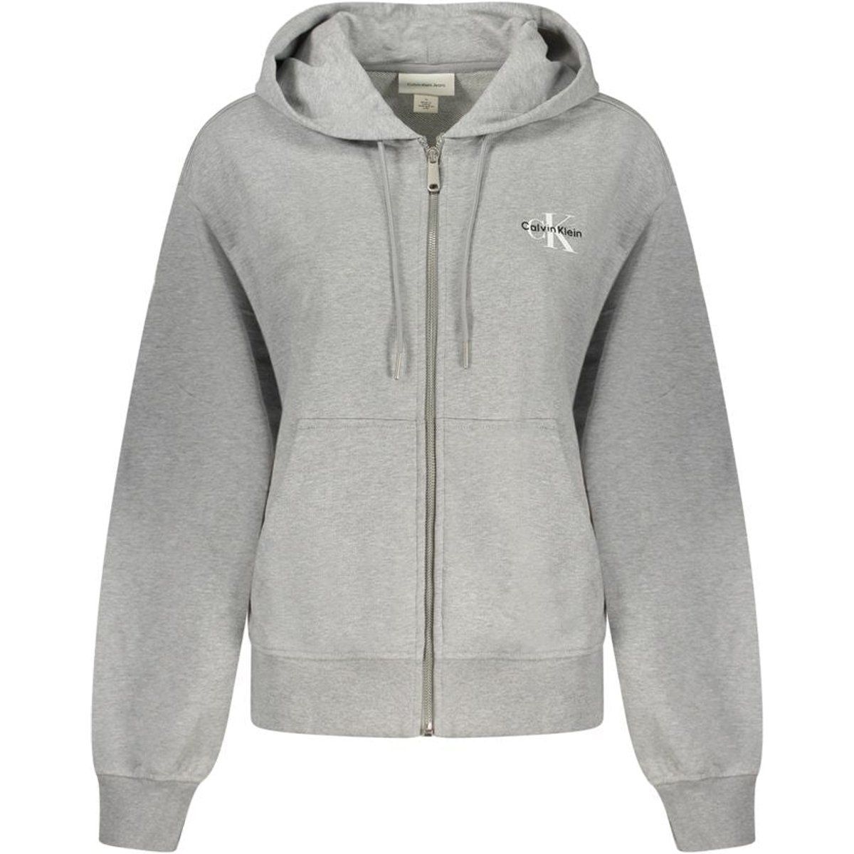 Zip-Up Kapuzenpullover aus Bio-Baumwollmix