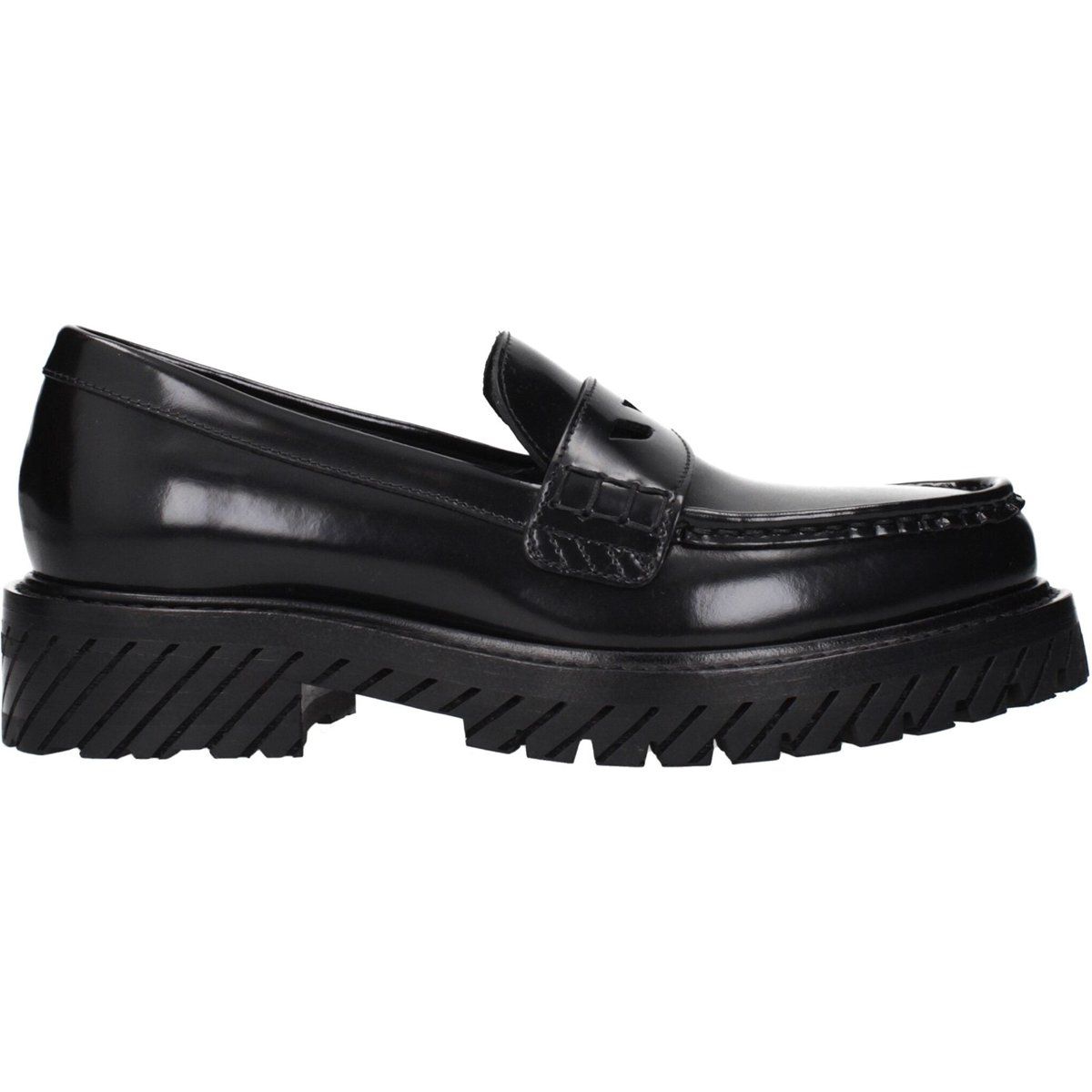 Chunky Penny-Loafer mit Profilsohle