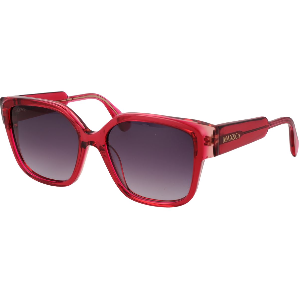 Übergroße Sonnenbrille in Schmetterlingsform