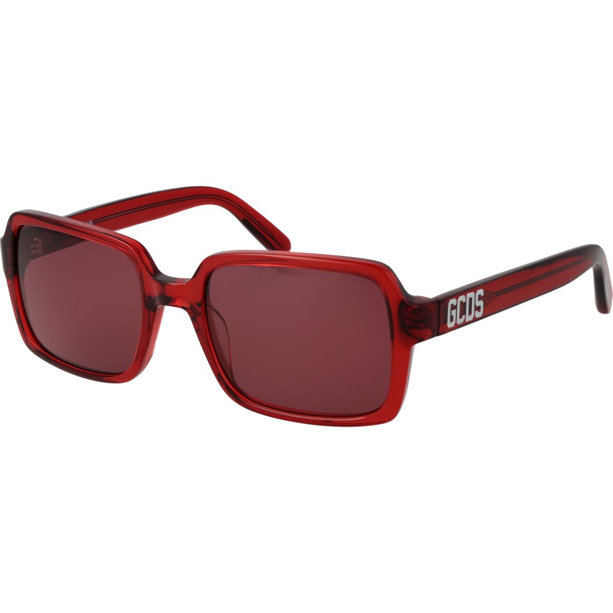 Markante Eckige Acetat-Sonnenbrille