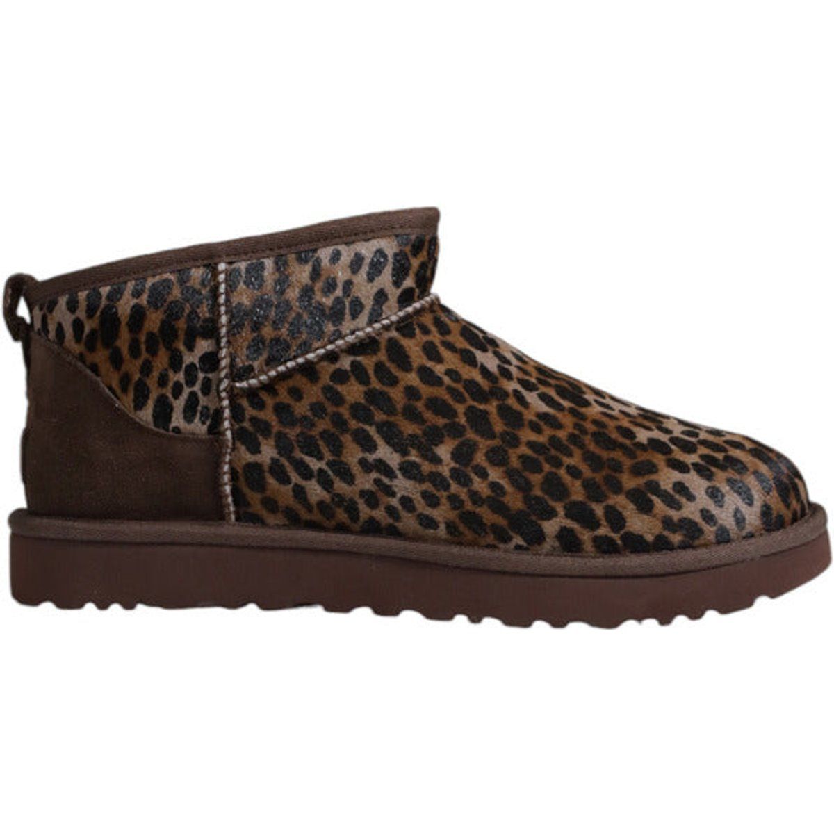 Ultra Mini Boots mit Leopardenmuster