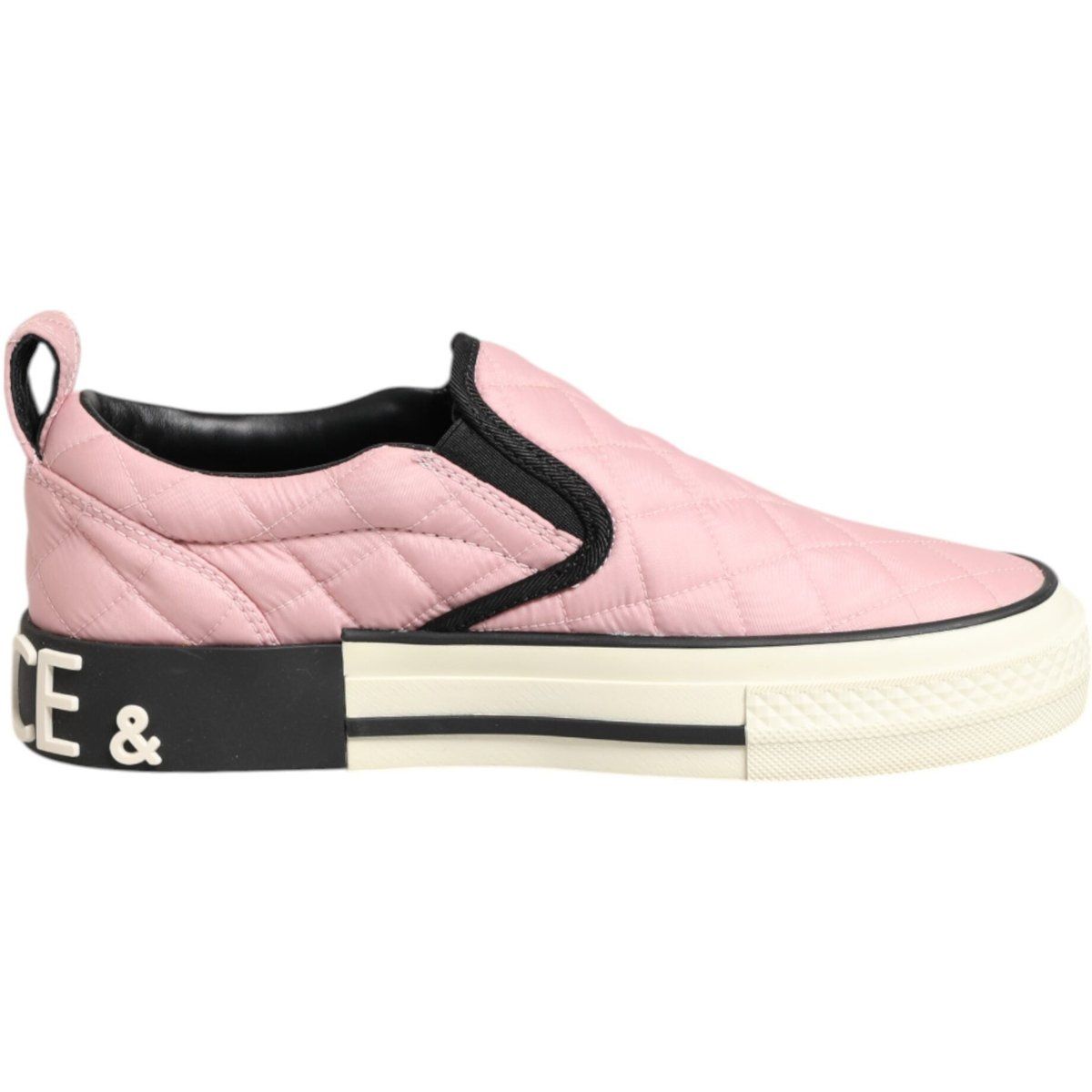 Gesteppte Nylon Slip-On Sneaker