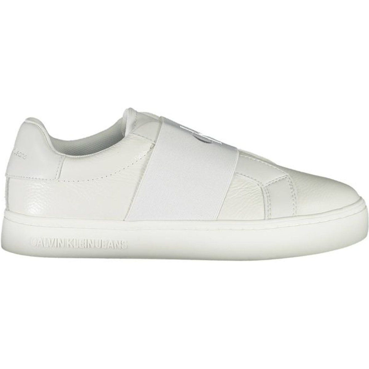 Slip-On-Sneaker aus Leder mit Logoband