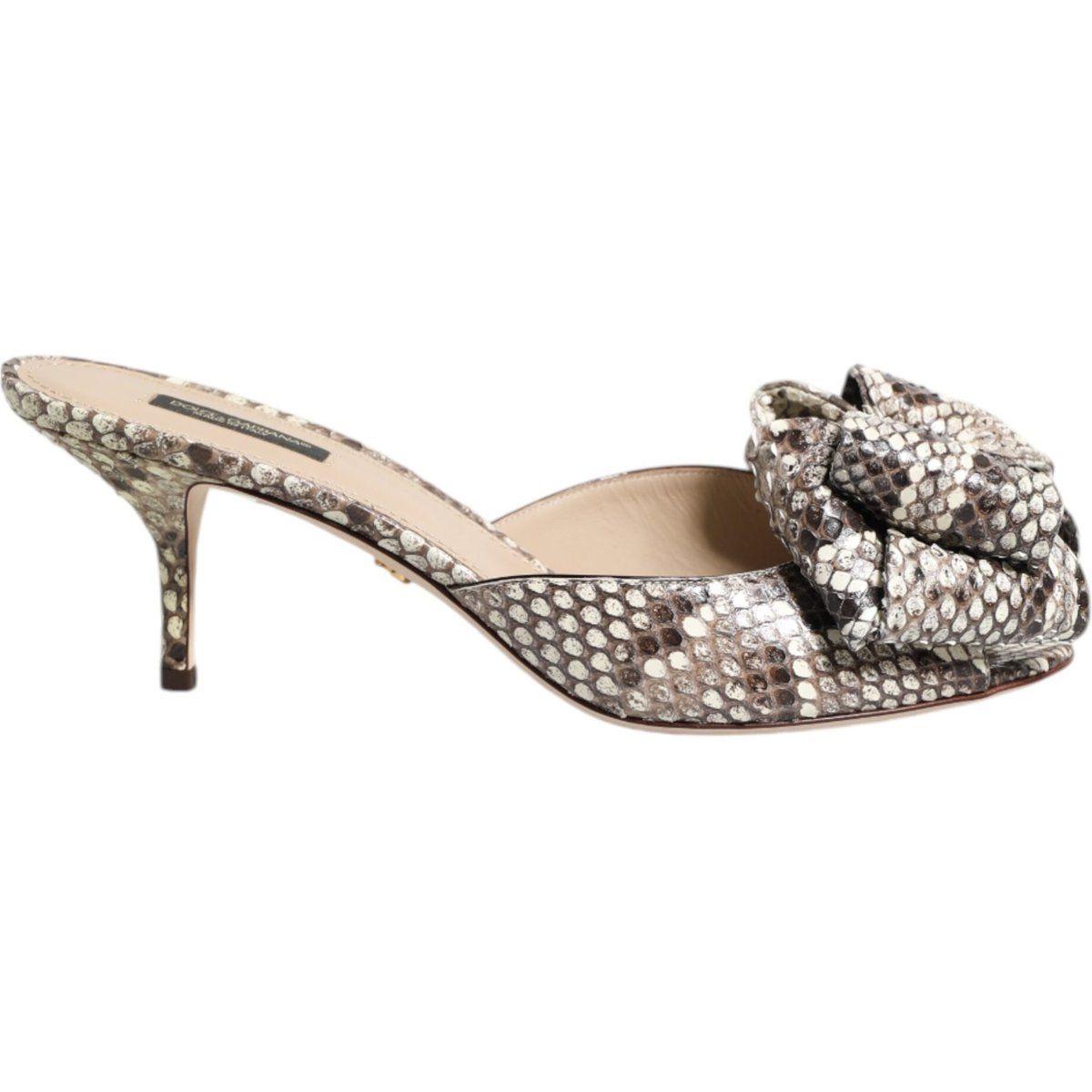 Keira Schleifen Peeptoe-Mules